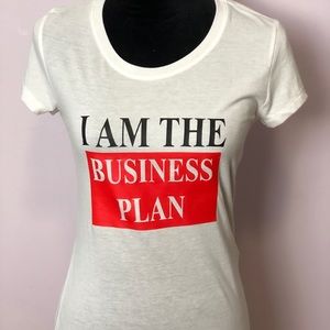 White graphic Tee T-shirt